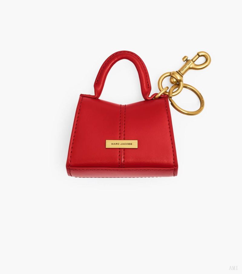 Marc Jacobs | The Nano St. Marc Top Handle Charm - True Red