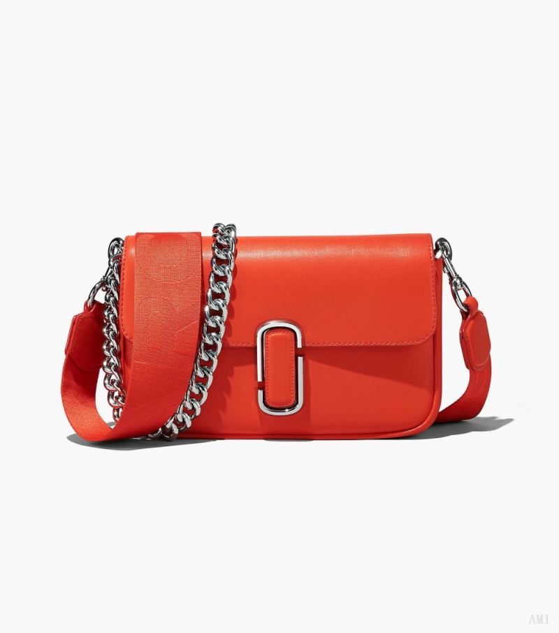 Marc Jacobs | The J Marc Soft Shoulder Bag - Electric Orange - Click Image to Close