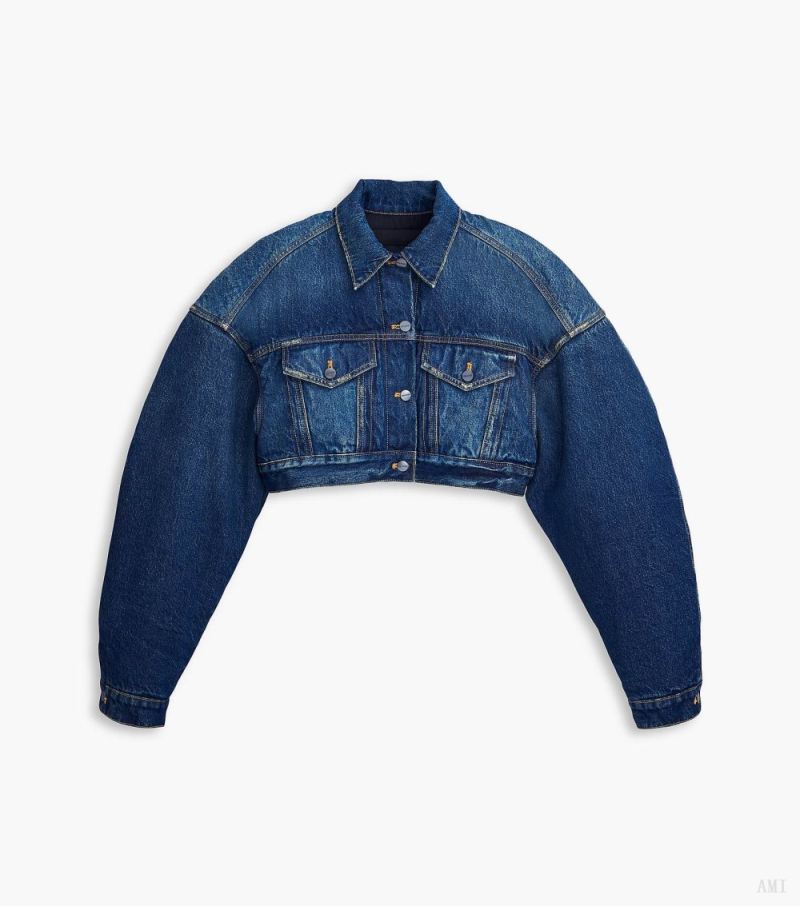 Marc Jacobs | The Cropped Padded Jacket - Future Indigo