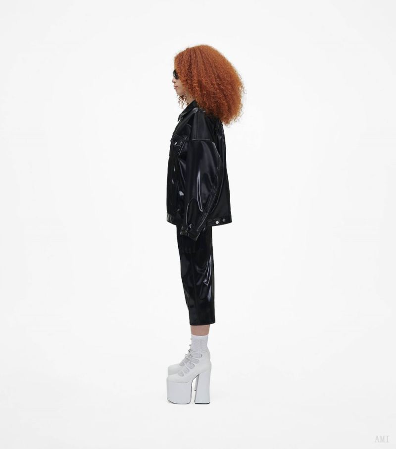 Marc Jacobs | The Reflective Trucker Jacket - Black