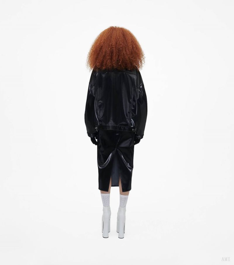 Marc Jacobs | The Reflective Trucker Jacket - Black