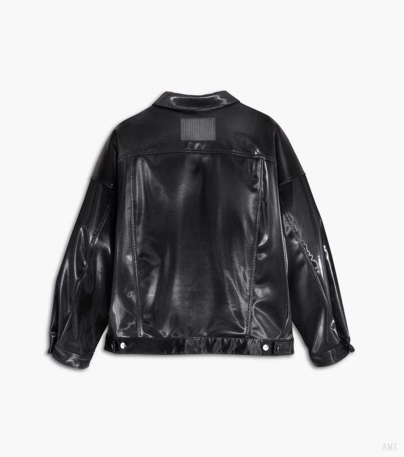 Marc Jacobs | The Reflective Trucker Jacket - Black