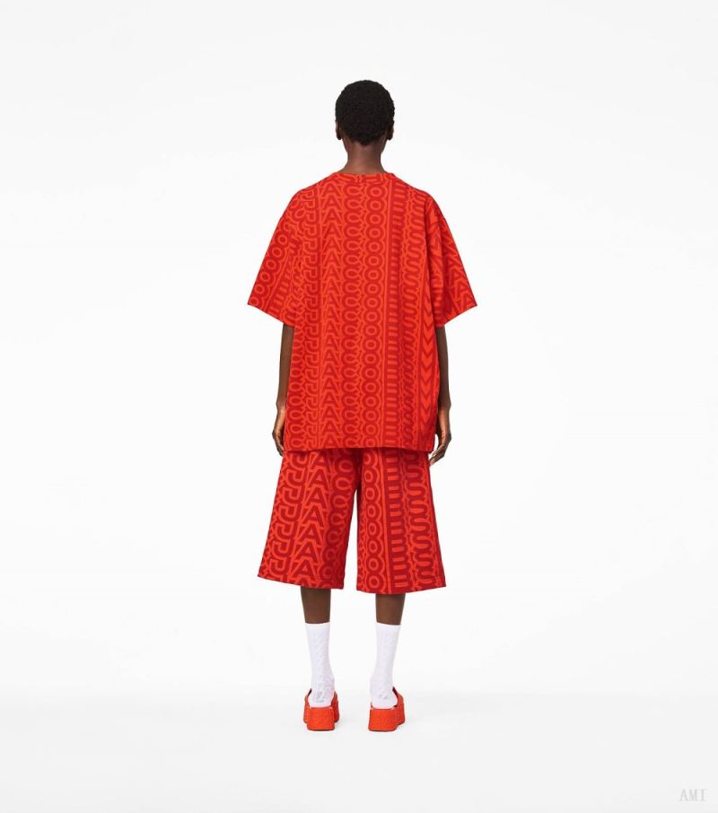 Marc Jacobs | The Monogram Big T-Shirt - Electric Orange/True Red