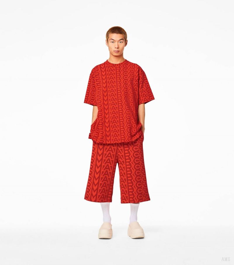 Marc Jacobs | The Monogram Big T-Shirt - Electric Orange/True Red