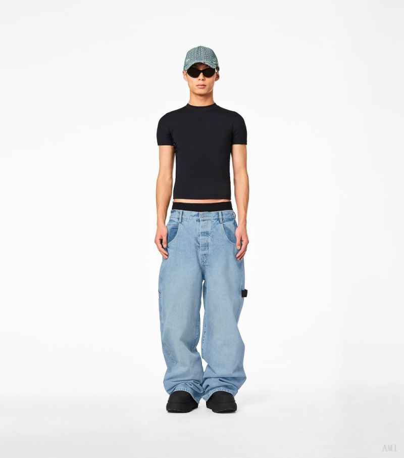 Marc Jacobs | The Oversized Carpenter Jean - Sun Bleached Denim