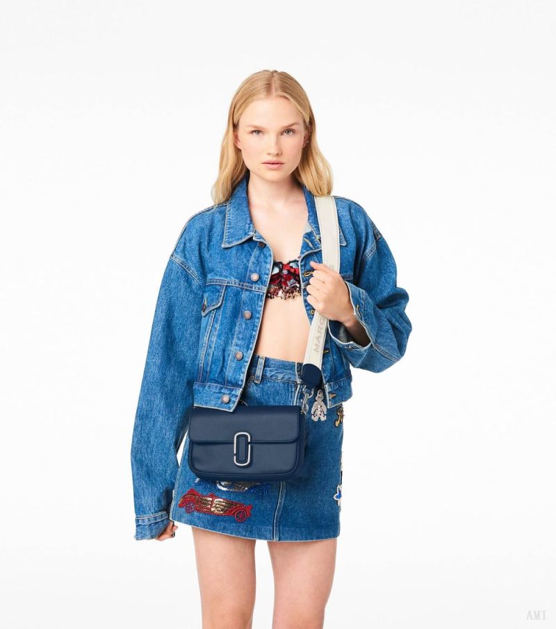 Marc Jacobs | The J Marc Soft Shoulder Bag - Blue Sea