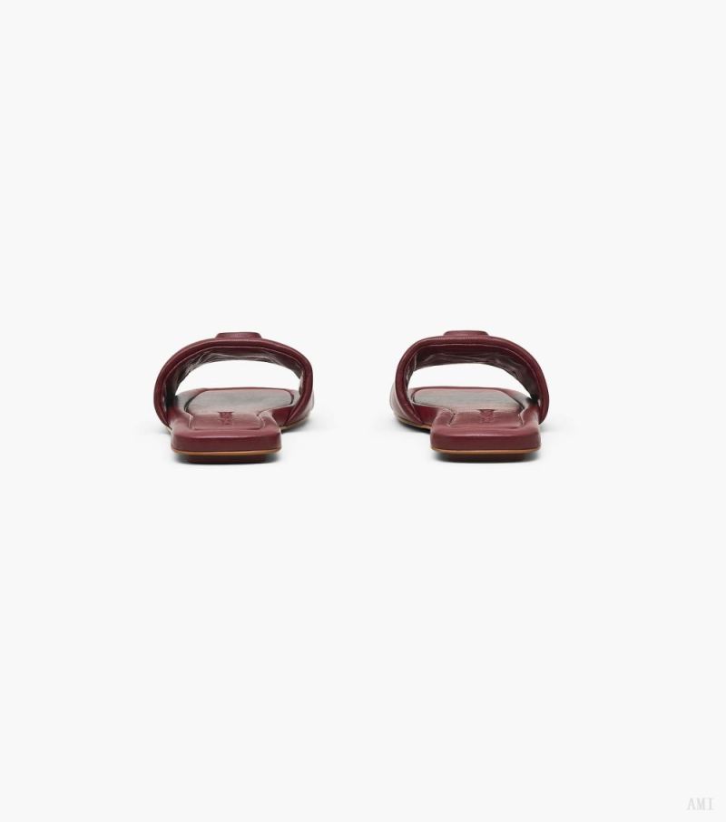 Marc Jacobs | The J Marc Leather Sandal - Cherry