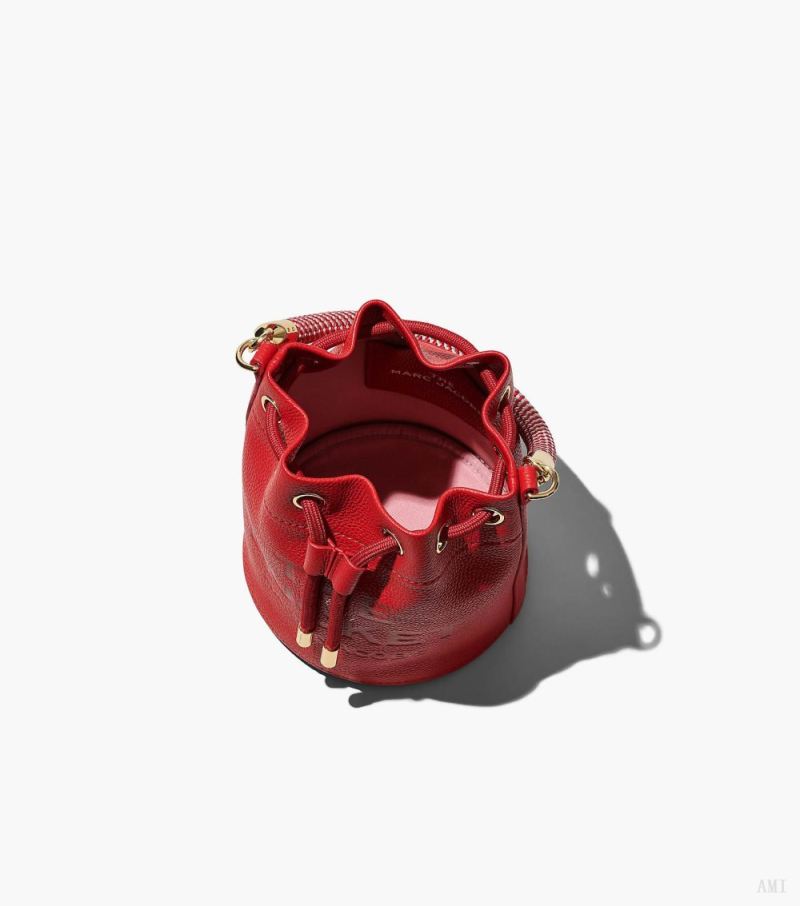 Marc Jacobs | The Leather Bucket Bag - True Red