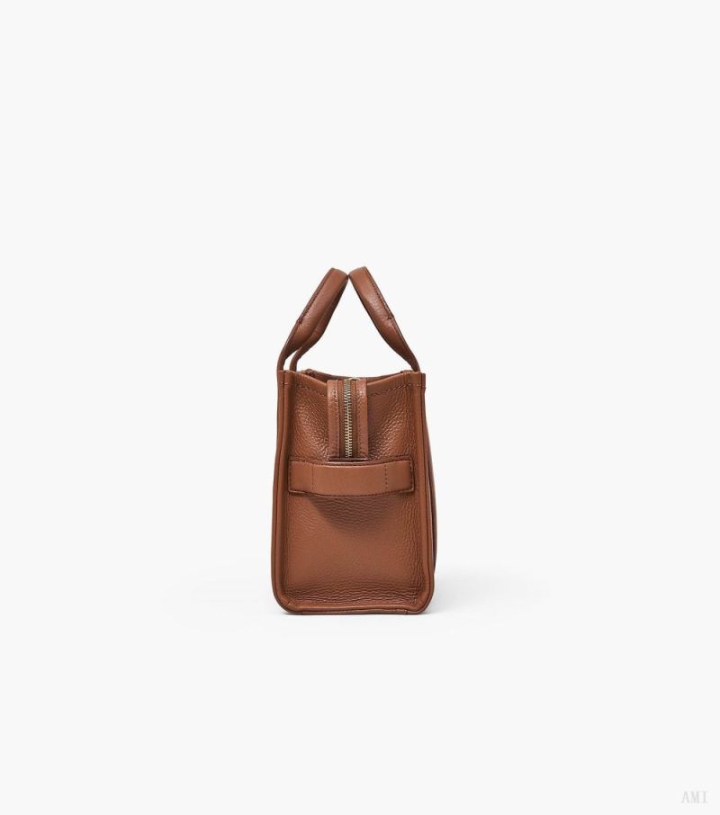 Marc Jacobs | The Leather Small Tote Bag - Argan Oil