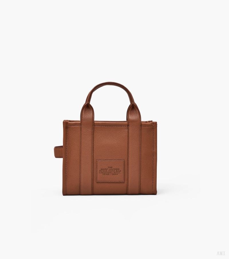 Marc Jacobs | The Leather Small Tote Bag - Argan Oil