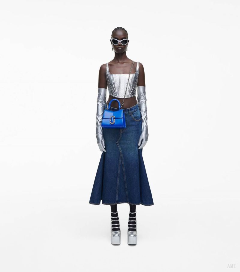 Marc Jacobs | The St. Marc Mini Top Handle - Cobalt