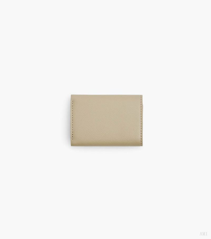 Marc Jacobs | The Utility Snapshot Mini Trifold Wallet - Khaki Multi