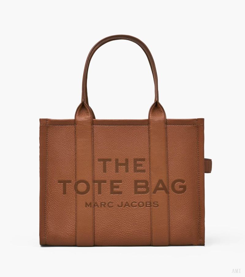 Marc Jacobs | The Leather Large Tote Bag - Argan Oil