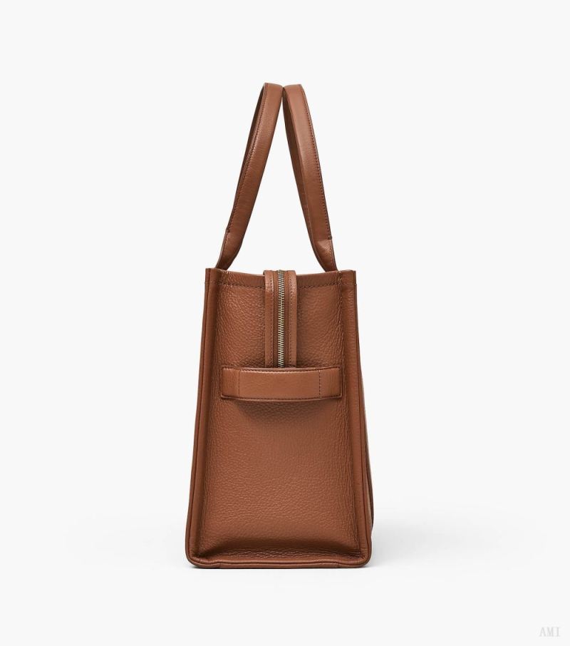 Marc Jacobs | The Leather Large Tote Bag - Argan Oil