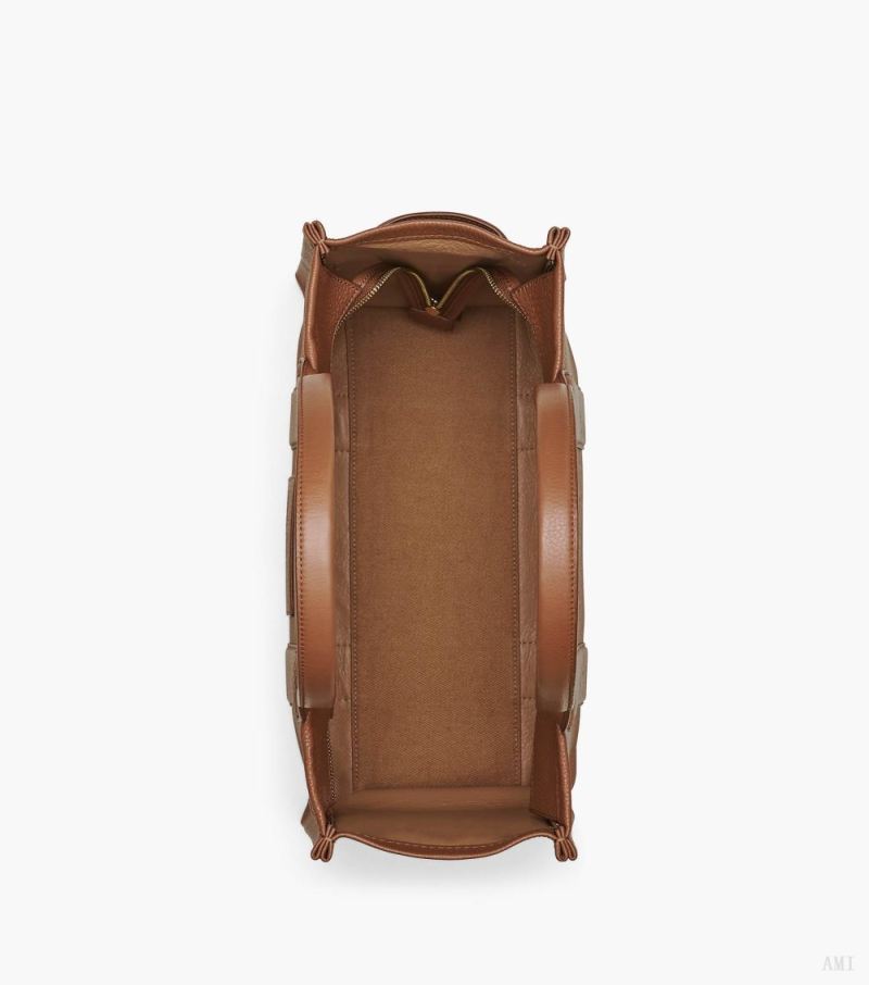 Marc Jacobs | The Leather Large Tote Bag - Argan Oil