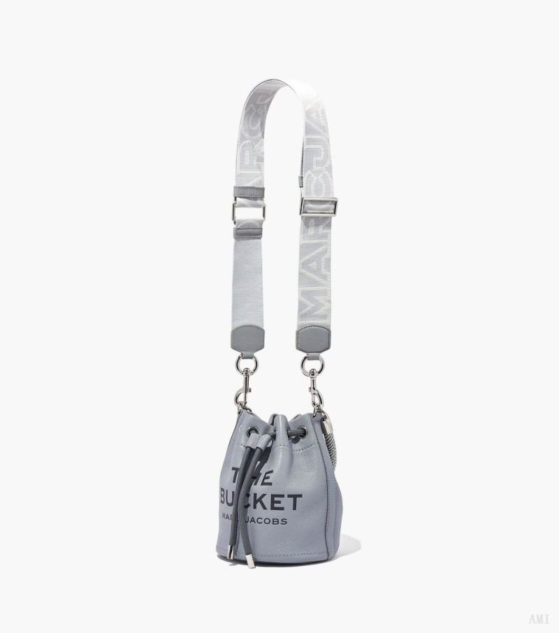 Marc Jacobs | The Outline Logo Webbing Strap - Wolf Grey Multi