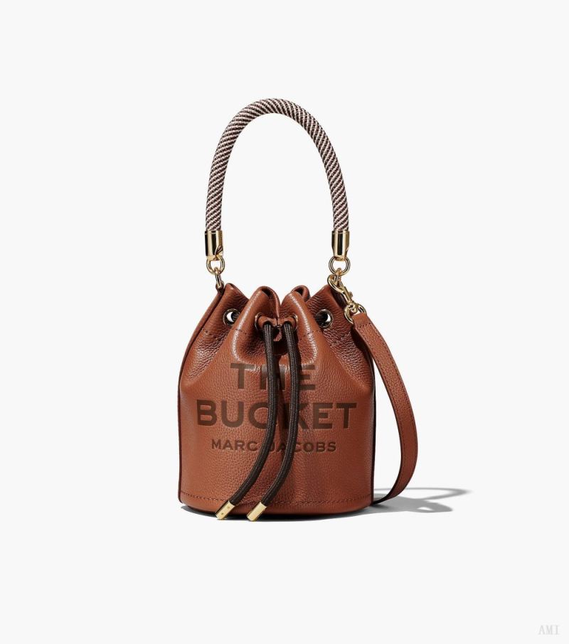 Marc Jacobs | The Leather Bucket Bag - Argan Oil