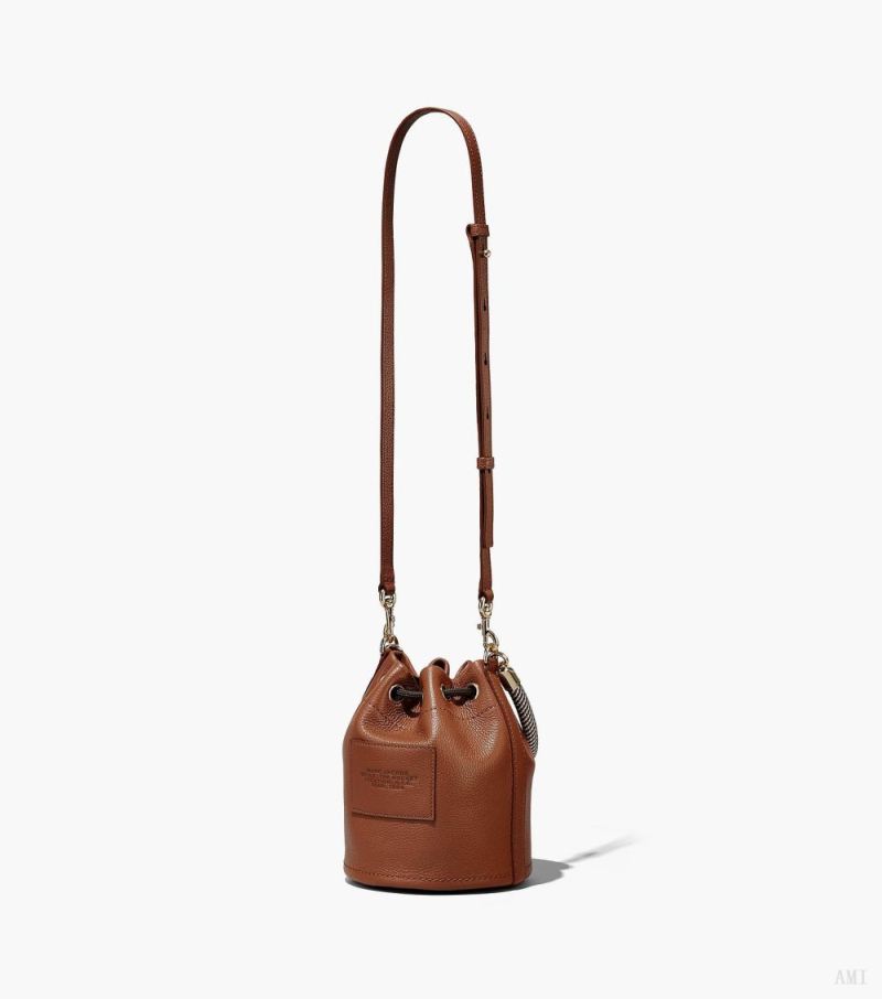 Marc Jacobs | The Leather Bucket Bag - Argan Oil