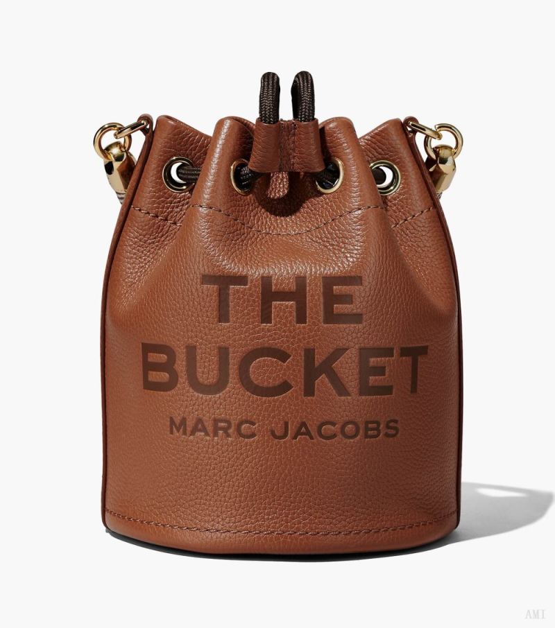 Marc Jacobs | The Leather Bucket Bag - Argan Oil