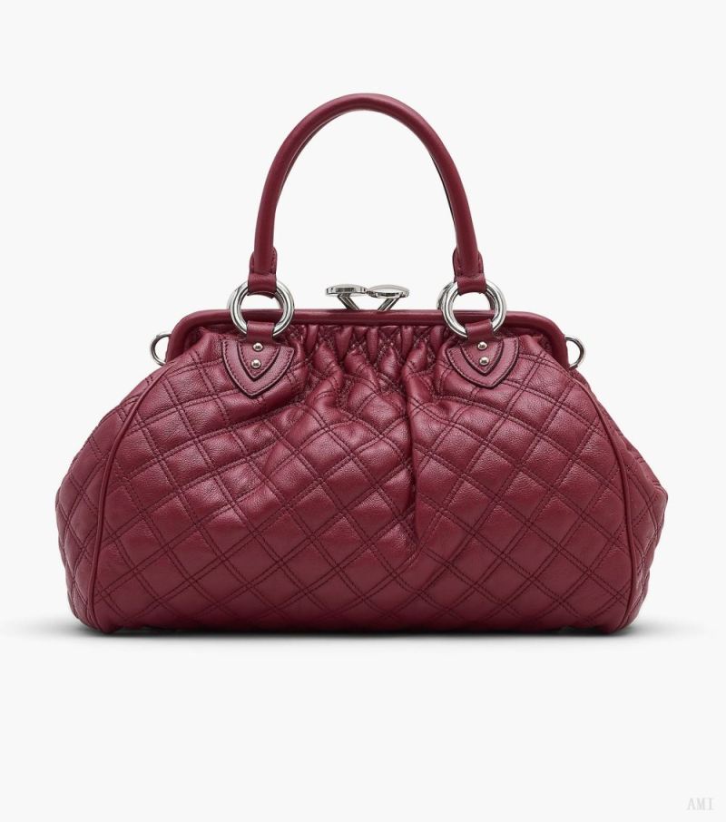 Marc Jacobs | Re-Edition Quilted Leather Stam Bag - Cherry