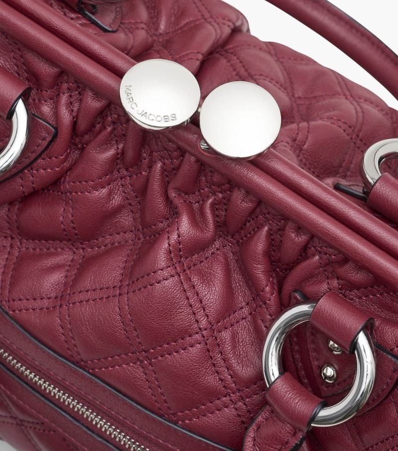 Marc Jacobs | Re-Edition Quilted Leather Stam Bag - Cherry