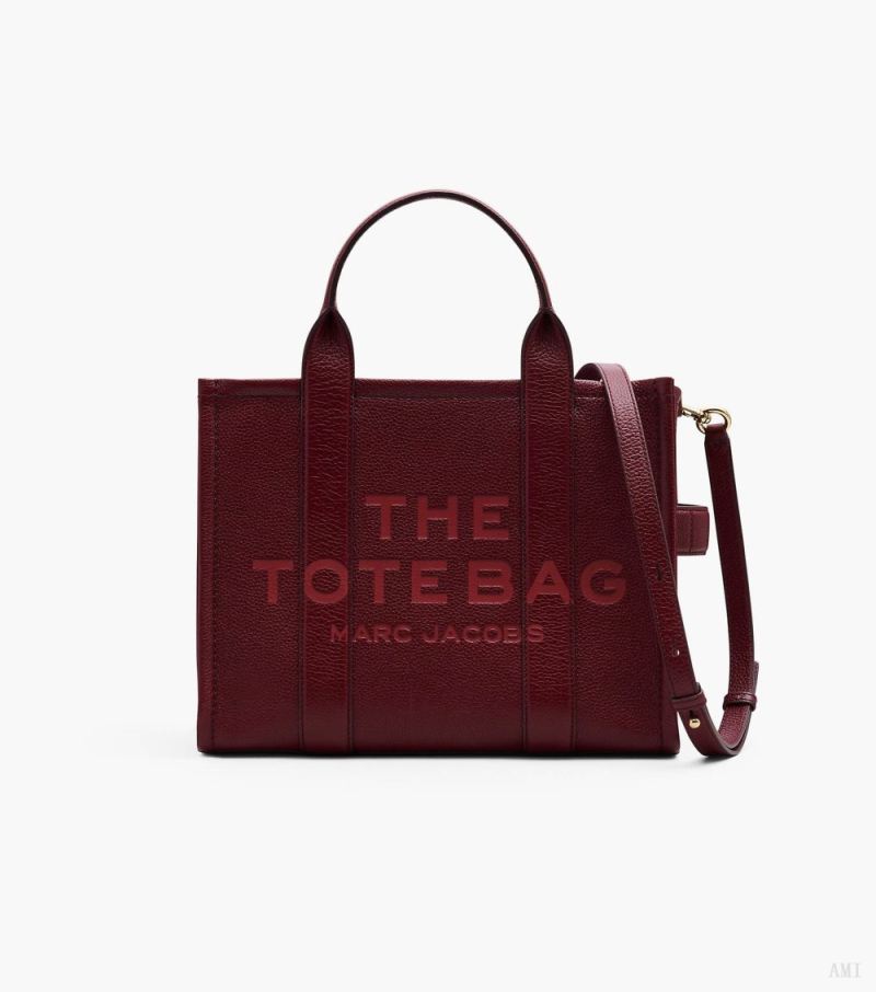 Marc Jacobs | The Leather Medium Tote Bag - Cherry