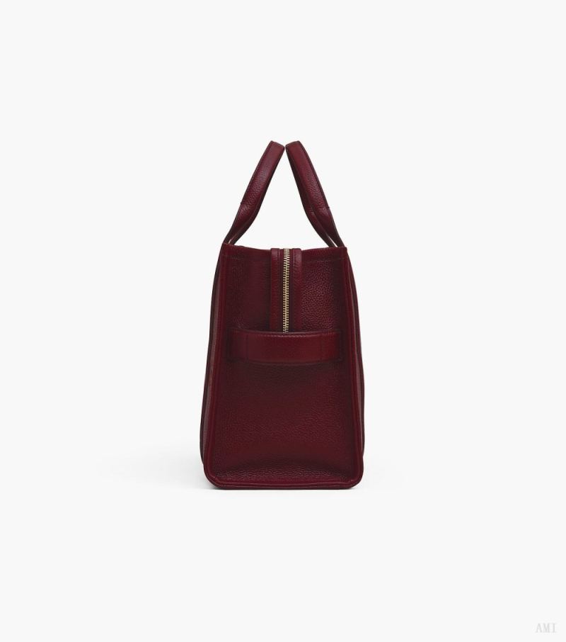 Marc Jacobs | The Leather Medium Tote Bag - Cherry