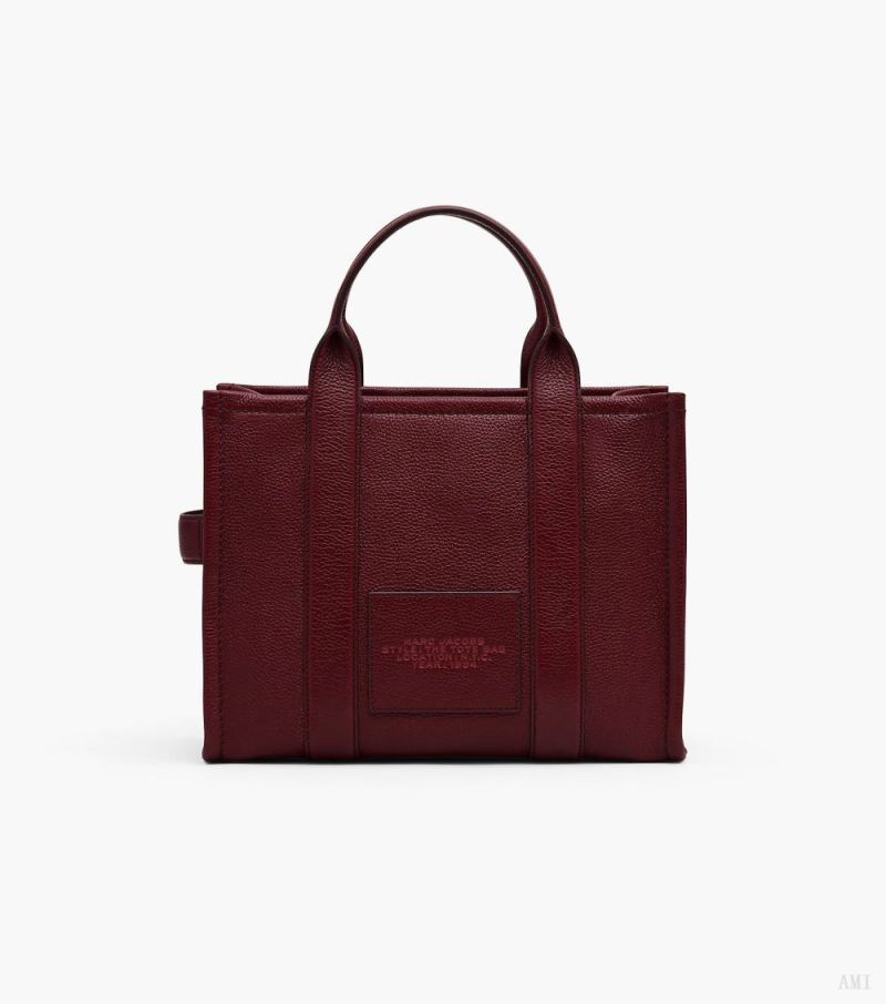 Marc Jacobs | The Leather Medium Tote Bag - Cherry