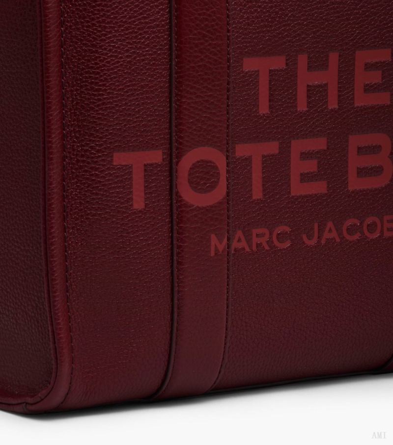 Marc Jacobs | The Leather Medium Tote Bag - Cherry