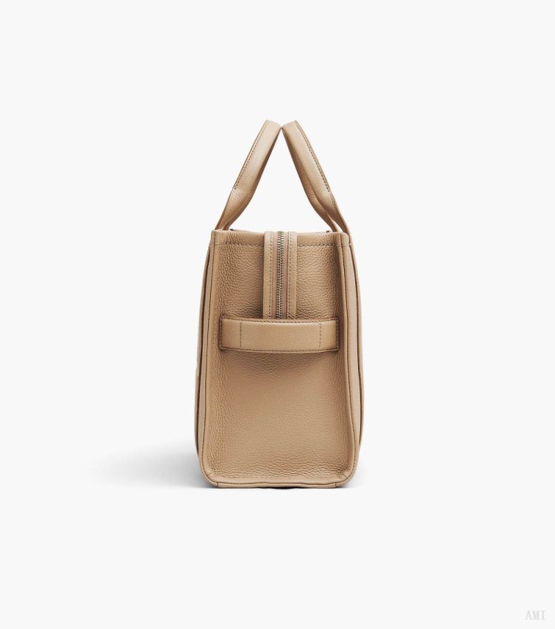 Marc Jacobs | The Leather Medium Tote Bag - Camel