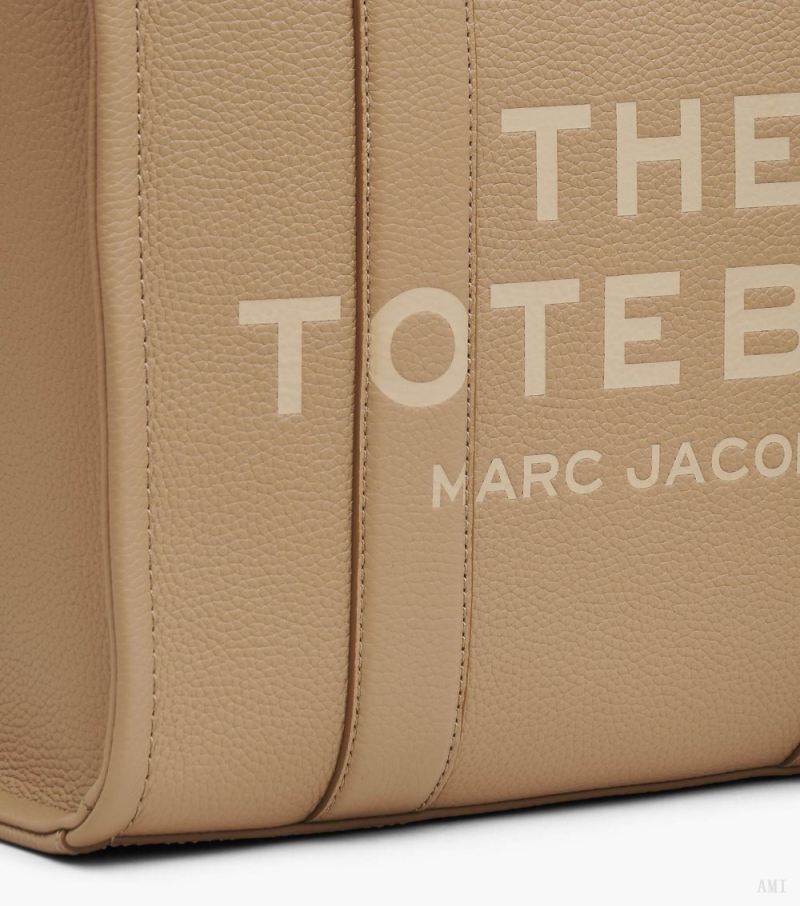 Marc Jacobs | The Leather Medium Tote Bag - Camel