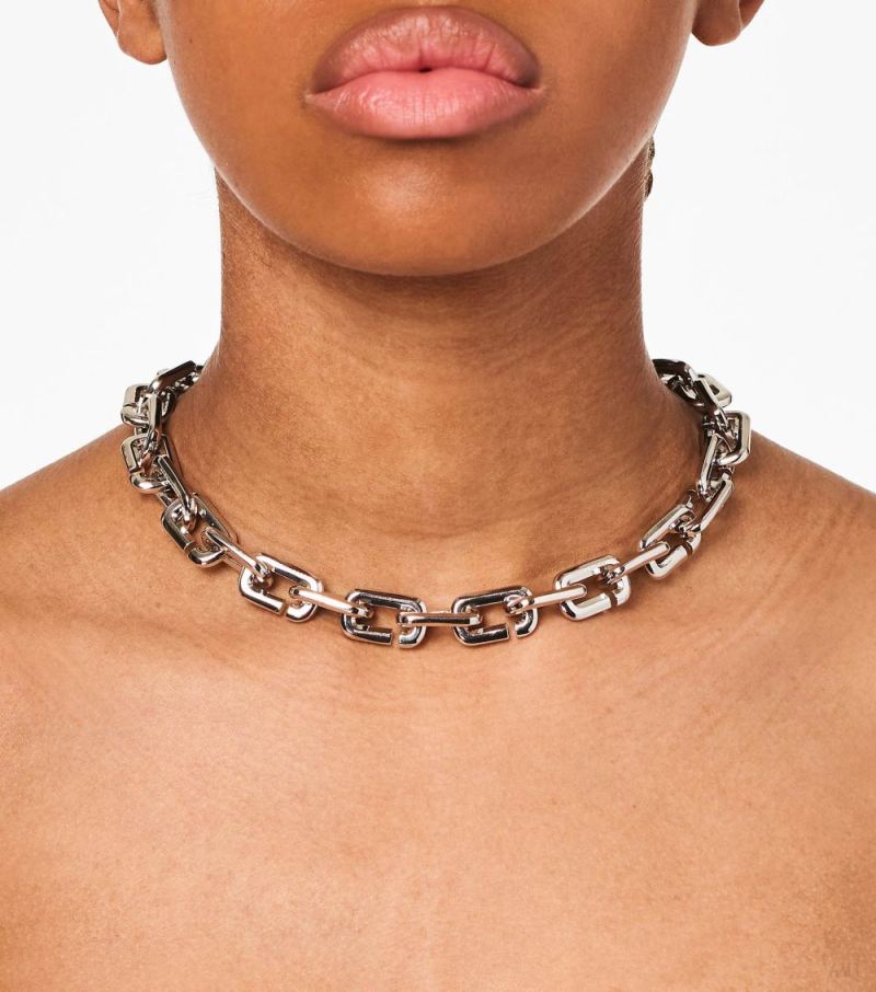 Marc Jacobs | The J Marc Chain Link Necklace - Silver