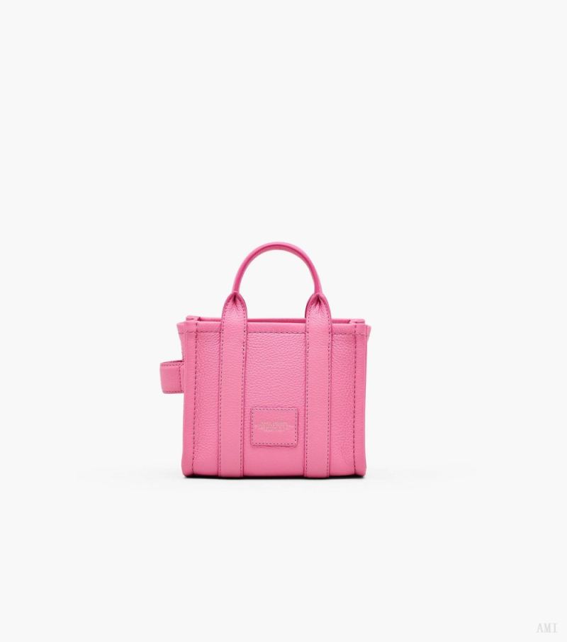 Marc Jacobs | The Leather Mini Tote Bag - Petal Pink