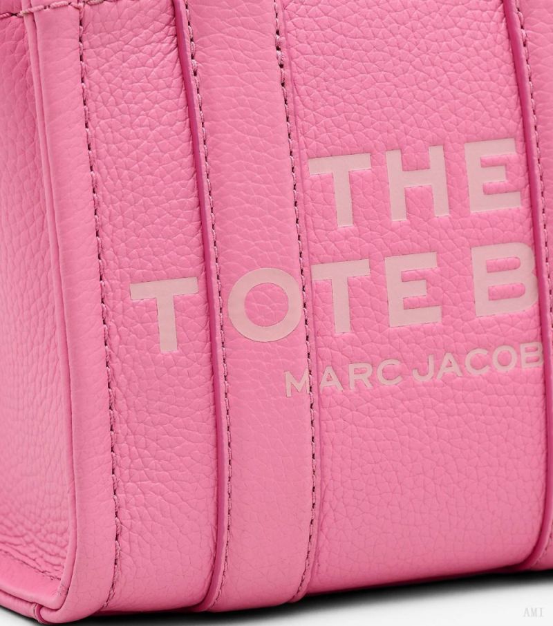 Marc Jacobs | The Leather Mini Tote Bag - Petal Pink