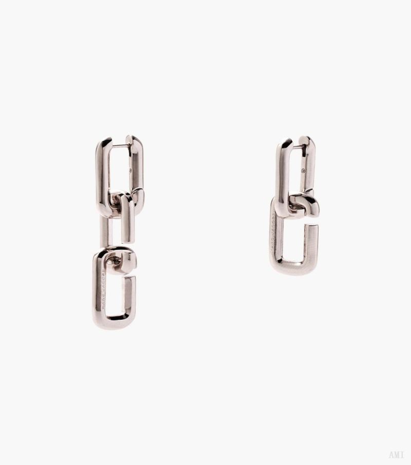 Marc Jacobs | The J Marc Chain Link Earrings - Silver