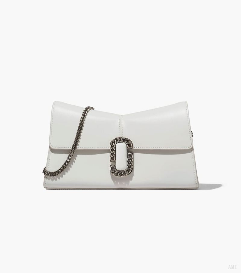 Marc Jacobs | The St. Marc Convertible Clutch - White - Click Image to Close