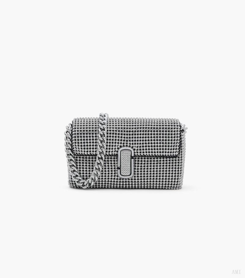 Marc Jacobs | The Rhinestone J Marc Mini Shoulder Bag - Crystals - Click Image to Close