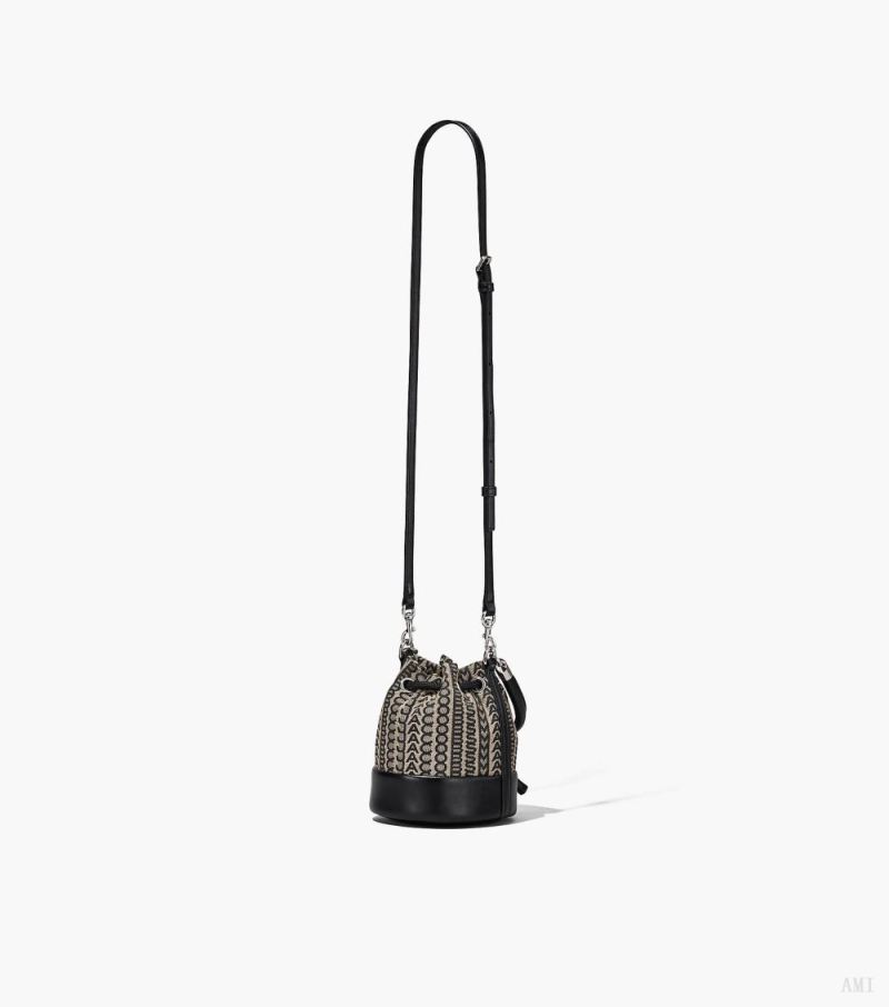 Marc Jacobs | The Monogram Mini Bucket Bag - Beige Multi