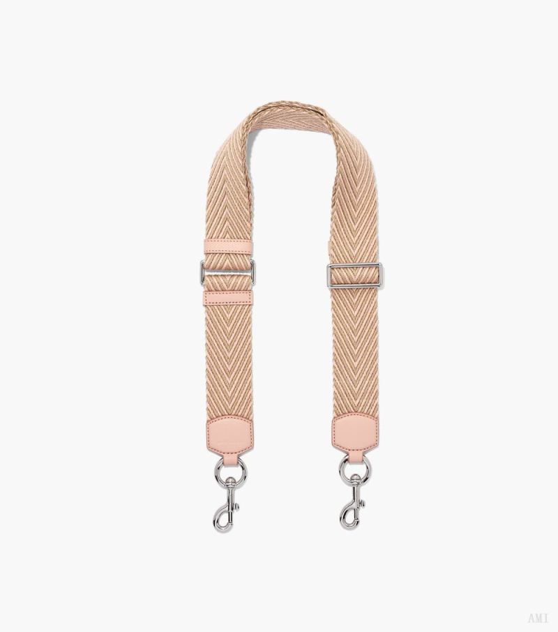 Marc Jacobs | The Arrow Webbing Strap - Rose Multi