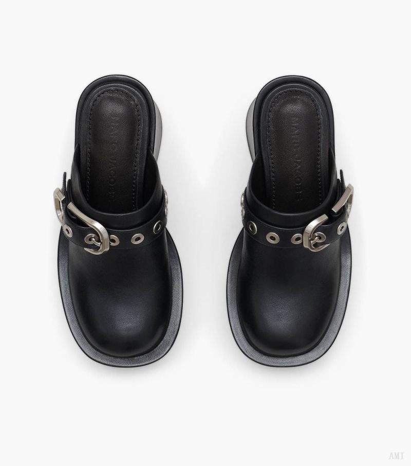 Marc Jacobs | The J Marc Leather Clog - Black