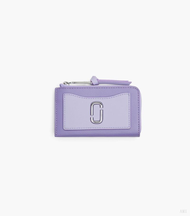 Marc Jacobs | The Utility Snapshot Top Zip Multi Wallet - Lavender Multi - Click Image to Close