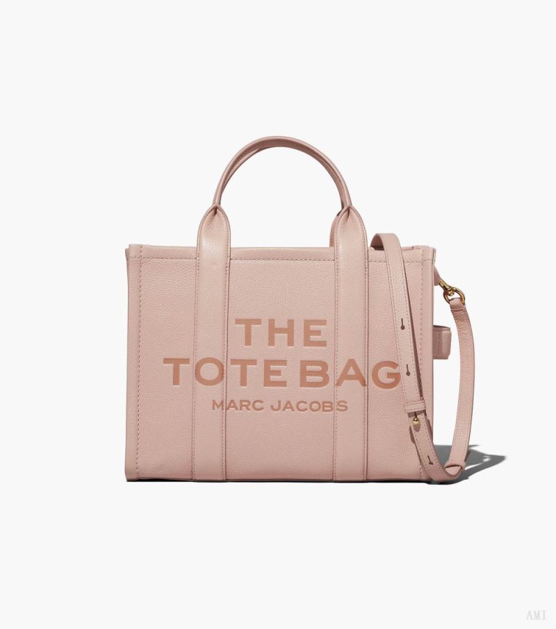 Marc Jacobs | The Leather Medium Tote Bag - Rose