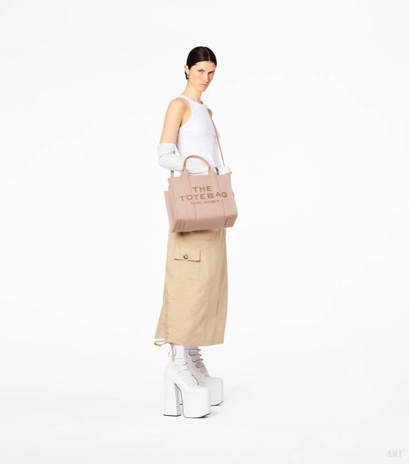 Marc Jacobs | The Leather Medium Tote Bag - Rose