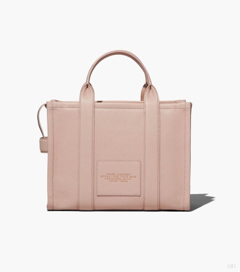 Marc Jacobs | The Leather Medium Tote Bag - Rose