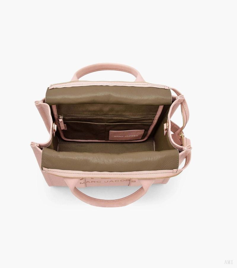 Marc Jacobs | The Leather Medium Tote Bag - Rose