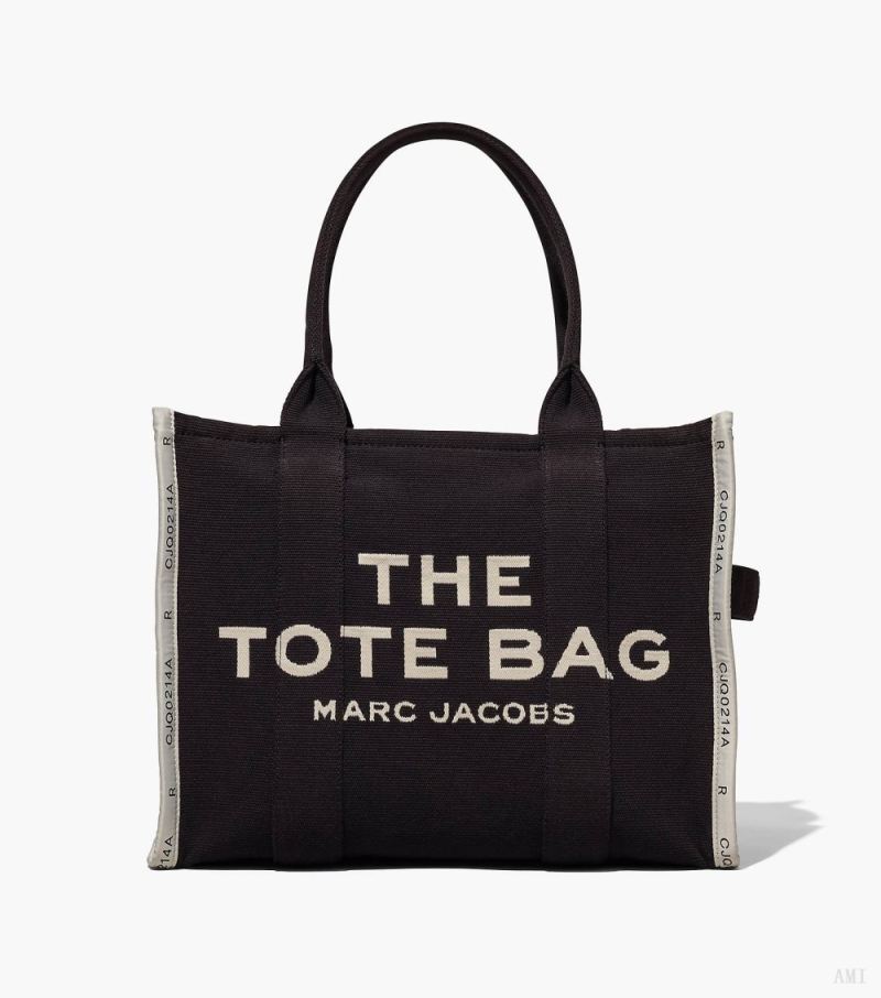 Marc Jacobs | The Jacquard Large Tote Bag - Black - Click Image to Close