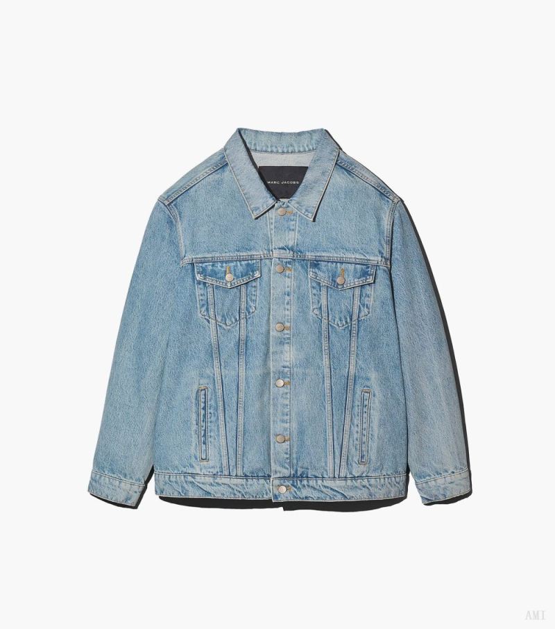 Marc Jacobs | The Denim Trucker Jacket - Sun Bleached Denim