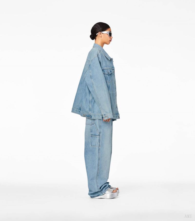 Marc Jacobs | The Denim Trucker Jacket - Sun Bleached Denim