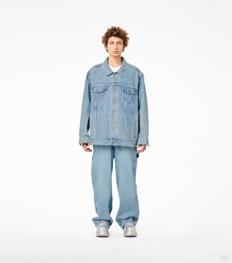 Marc Jacobs | The Denim Trucker Jacket - Sun Bleached Denim