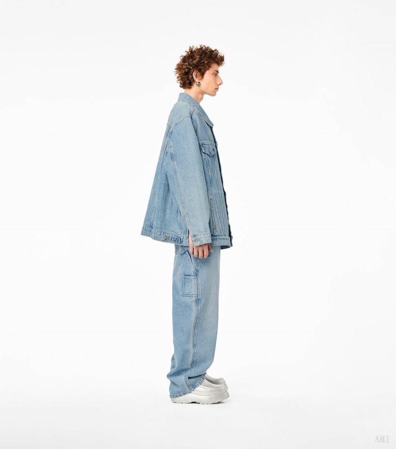 Marc Jacobs | The Denim Trucker Jacket - Sun Bleached Denim